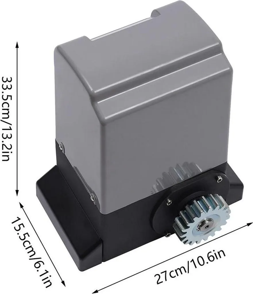 Kit motorisation portail coulissant IP44 220V télécommandé robuste - 7