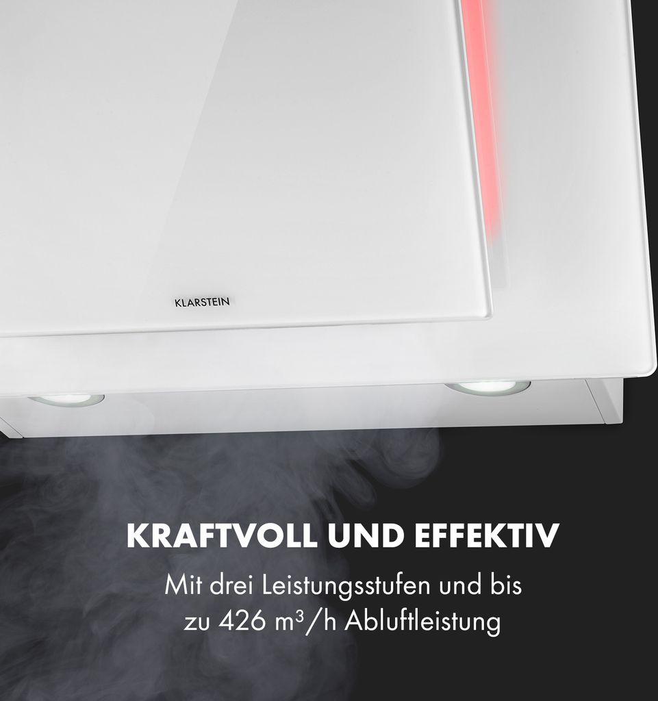 Klarstein Eleonora - Kopffreie Dunstabzugshaube, EEK A++, Produktbild 5