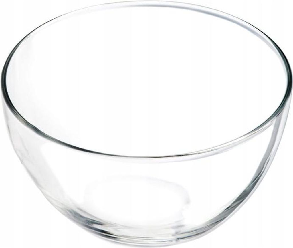 Insalatiera rotonda in vetro per snack 17 cm Immagine del prodotto 