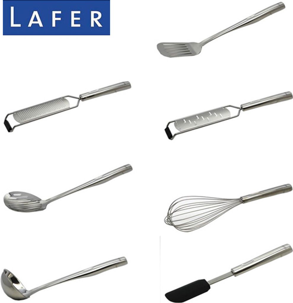 Johann Lafer 28804, Kochspatel, Schwarz, Edelstahl, Silikon, Edelstahl, Metall, 1 Stück(e)