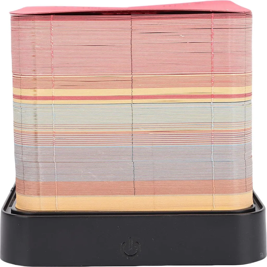 Idée Cadeau Originale : Bloc-notes 3D Calendrier 2026 Lumineux pour Bureau