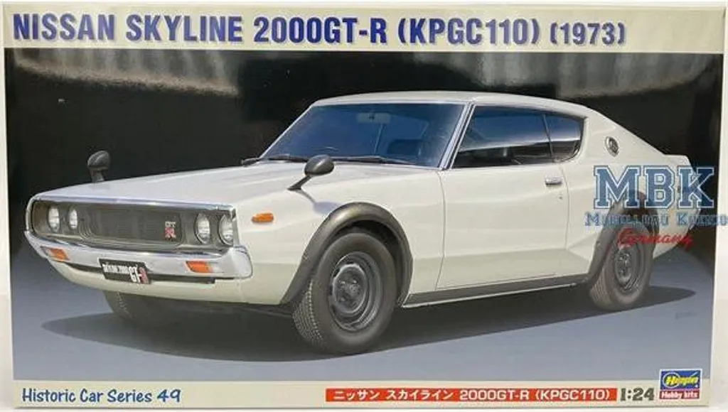 Maquette à monter Nissan Skyline 2000 GT-R 1:24 Hasegawa HAS21149