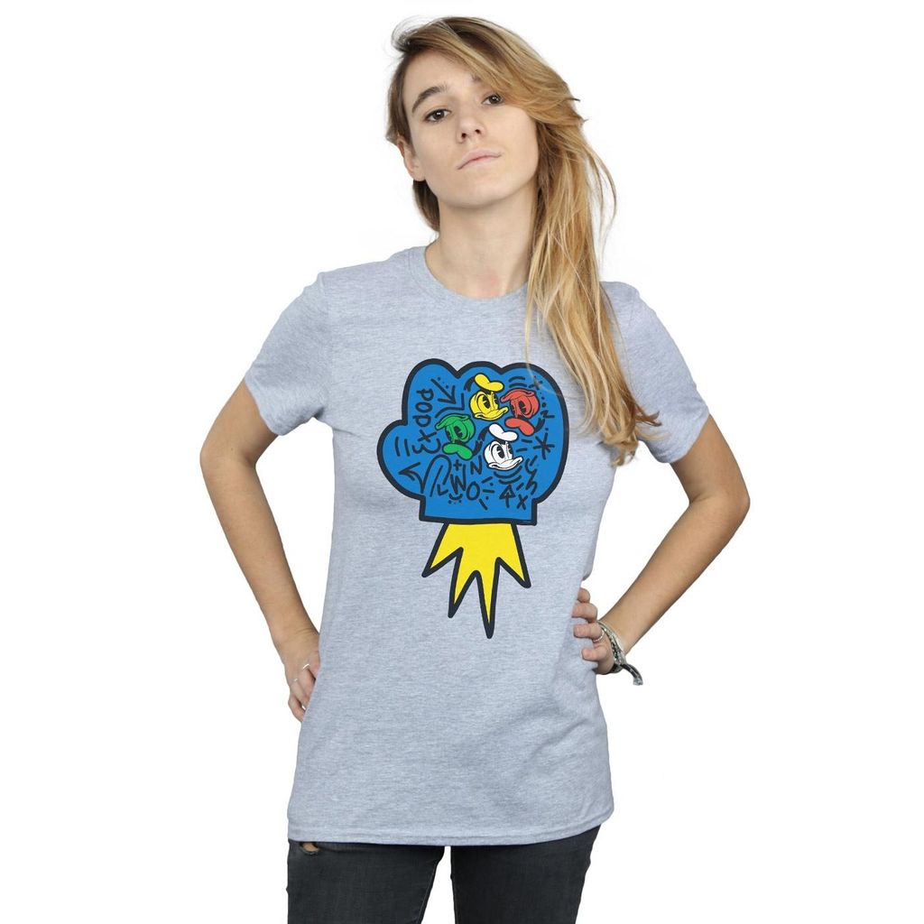 Disney - T-Shirt für Damen BI37065 (3XL) (Schwarz)