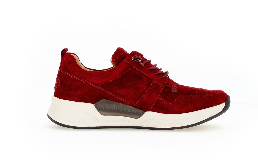 Gabor Damen  Schnürschuhe sportlich rot Gr. 5 Produktbild 