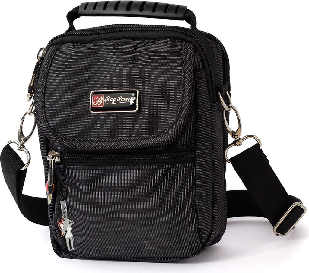 Bag Street Polyester Damen Herren Gürteltasche schwarz D2OTJ250S