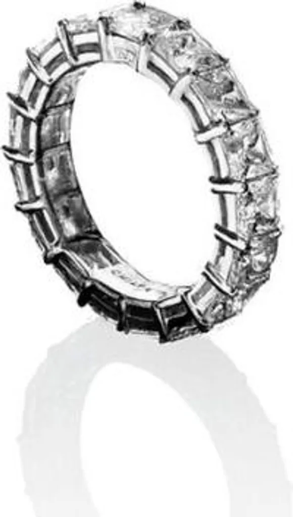 Anello Chiara Ferragni J19AVJ15010 Misura 10 - Eternity Ring Originale