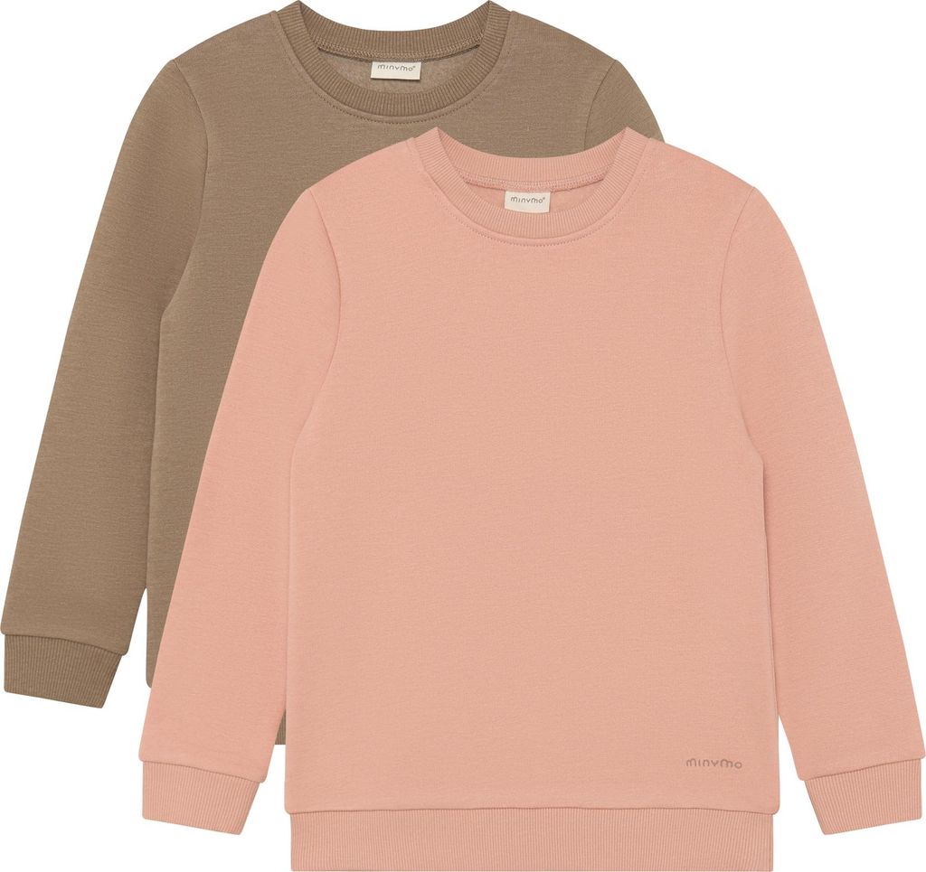 MINYMO MISweatshirt Uni Kinder Pullover Sweater Baumwollmischung regular fit