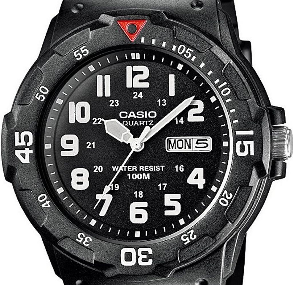 Casio Uhr MRW-200H-1BVEG Armbanduhr schwarz Produktbild 2
