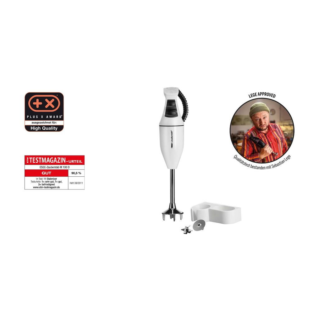 ESGE-Zauberstab E 120 Select, Stabmixer weiß, bis 10.000 Produktbild 