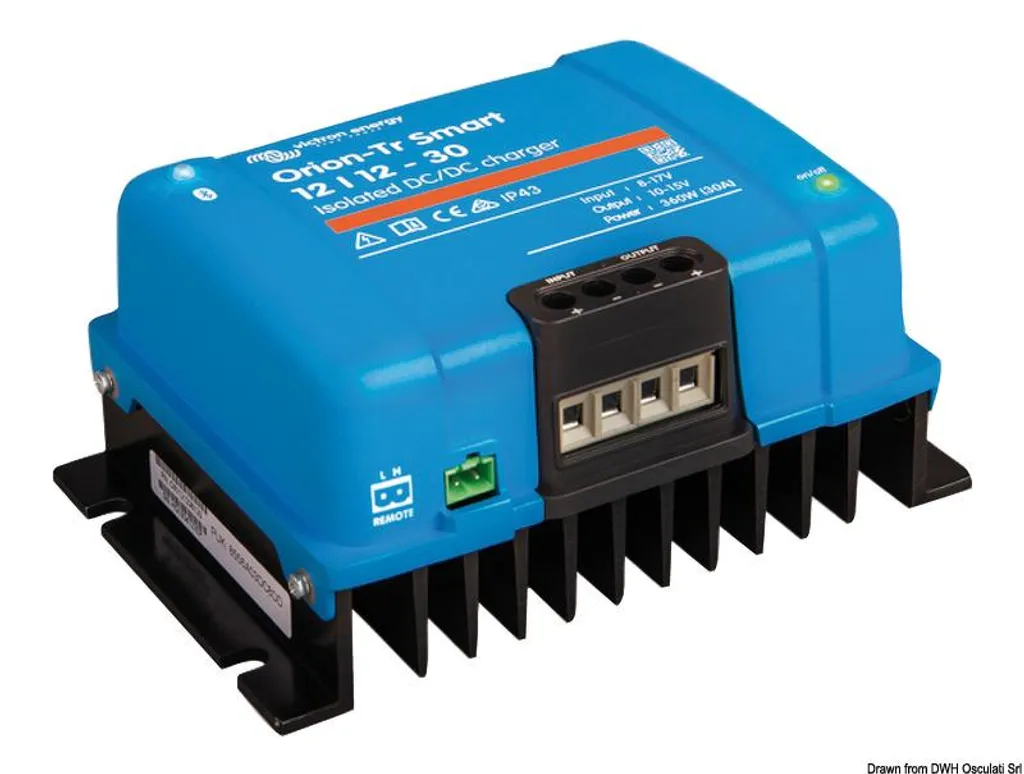 Chargeur CC-CC Isolé Orion-Tr Smart 12/12-18A 220W Osculati 14.277.01
