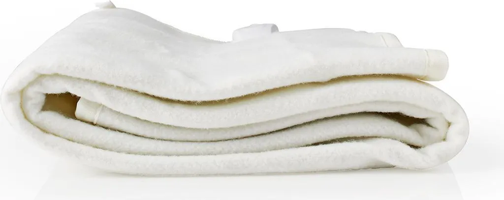 Nedis Couette électrique 1 personne 150x80cm lavable avec 3 réglages