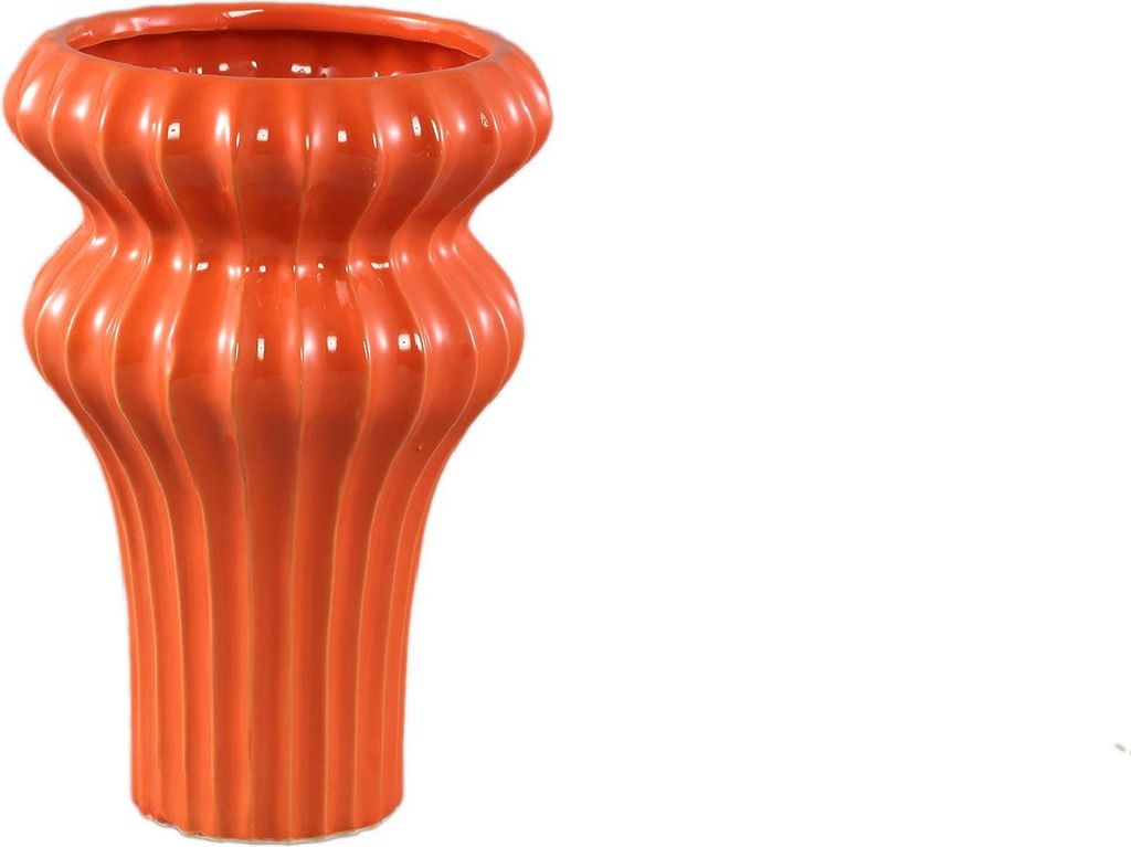PTMD - Topf Glenna - Orange - 17x17x24,5cm