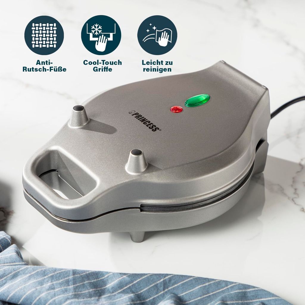 Princess 132465 Bubble-Waffeleisen Produktbild 22