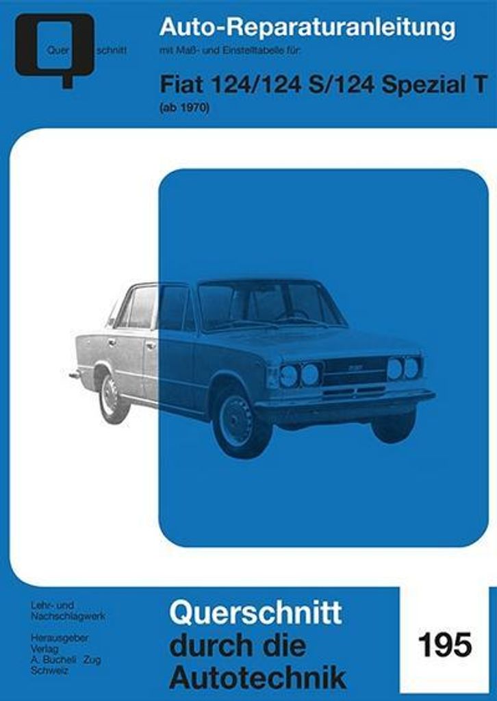 Fiat 124/124 S/124 Spezial T ab 1970