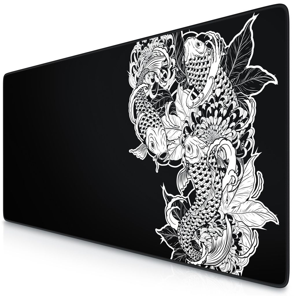 Tapis de souris Titanwolf XXL Speed Gaming Titanwolf Noir Image du produit 