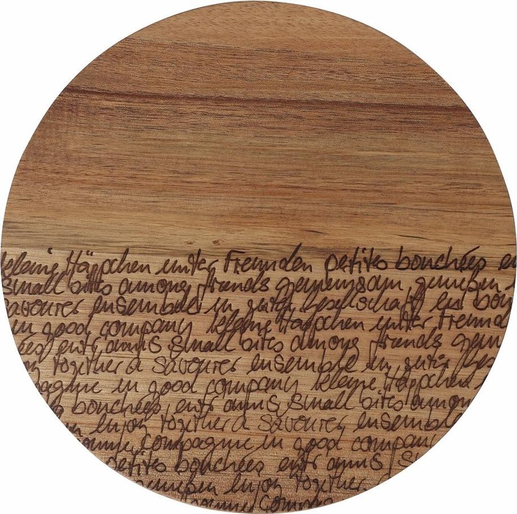 Räder Häppchenweise Brettchen D.20cm H.1,5cm