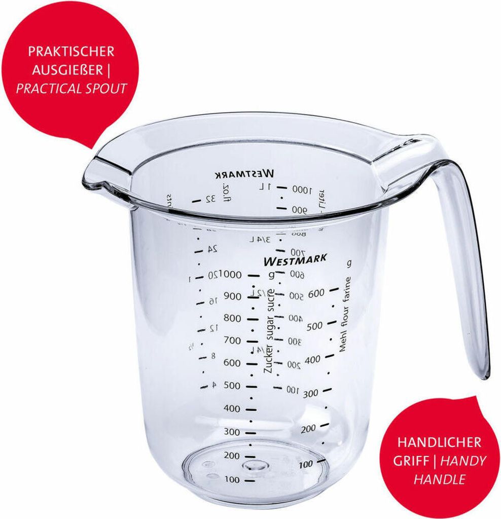 Westmark Set De Pâtisserie 3 Pièces, Bol Mélangeur 2,5 L