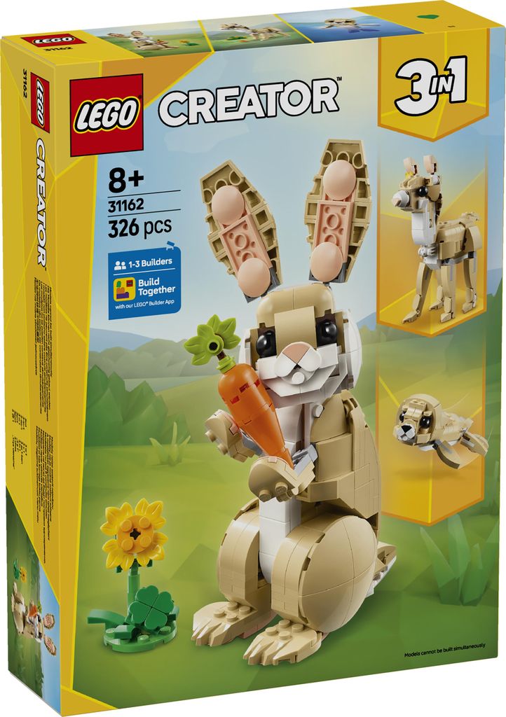 LEGO Creator 3in1 Häschen - Modell umbaubar in eine Lama Produktbild 