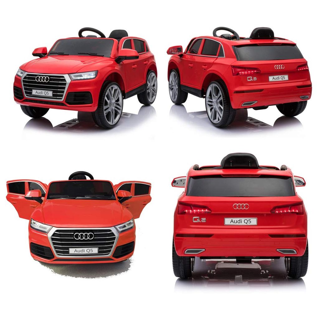 Der neue Audi Q5 quattro Kinderauto Kinderfahrzeug Kinder Elektroauto 12V Rot 