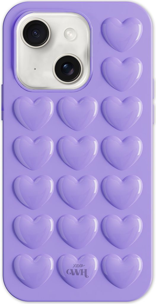 xoxo Wildhearts Heartbreaker Purple - iPhone 14 Hülle Produktbild 