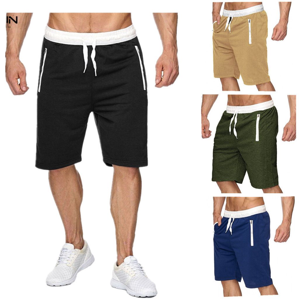Herren-Strandhose, lässige große Baumwoll-Shorts, Produktbild 5