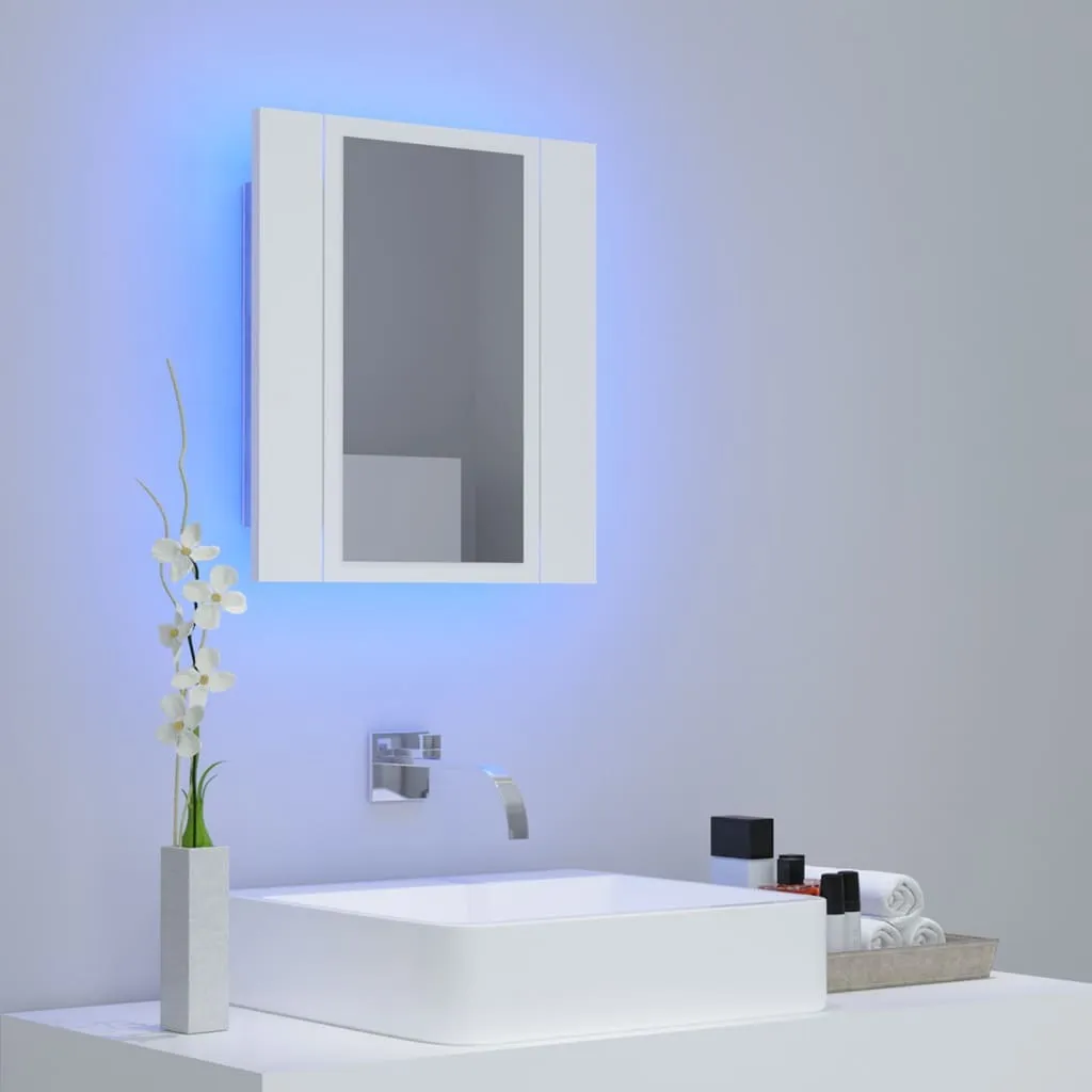 Mobiletto Bagno Specchio LED vidaXL 40x12x45 cm | Design Contemporaneo - 17