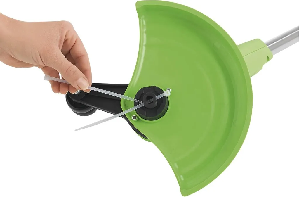 EASYmaxx Coupe-bordures sans fil Vert - Taille-bordure léger à batterie - 11