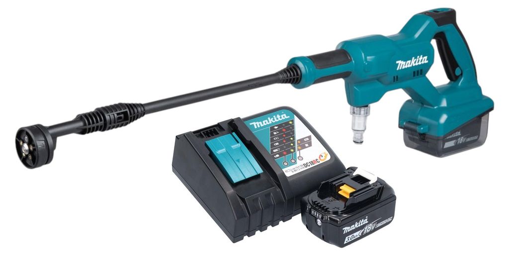 Idropulitrice a batteria Makita DHW 180 RF1 18 V 24 bar + Immagine del prodotto 