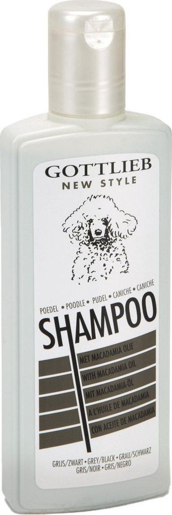 Gottlieb Shampoo per barboncini all'olio di macadamia nero Immagine del prodotto 