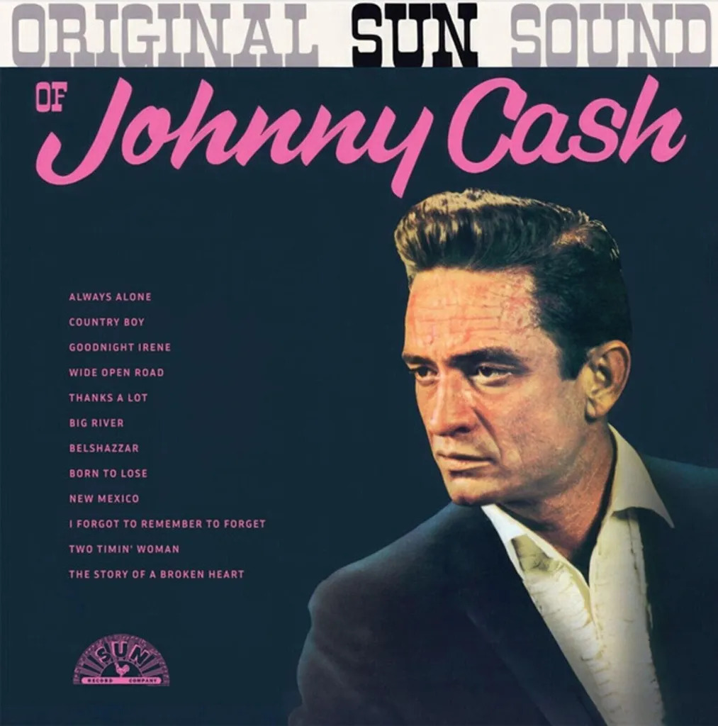 Johnny Cash Original Sun Sound Vinyle Réédition Violet Translucide LP