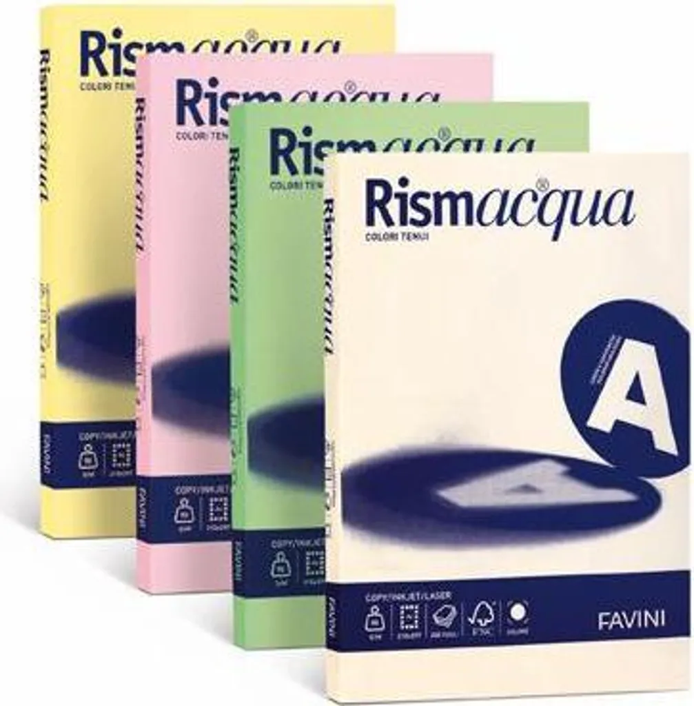 Favini Rismacqua carta inkjet A4 (210x297 mm) 200 fogli Grigio