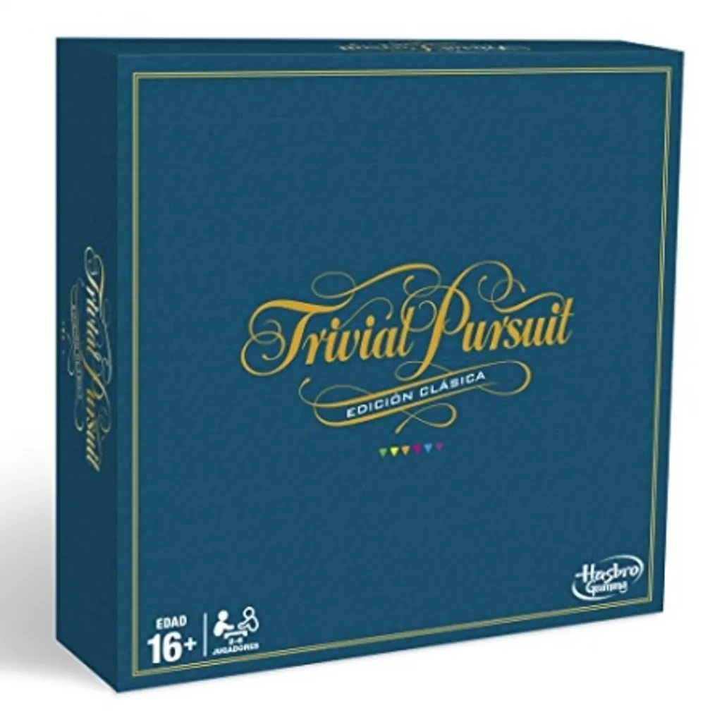 Trivial Pursuit Hasbro Gaming avec 2400 Questions en Anglais (C1940105)