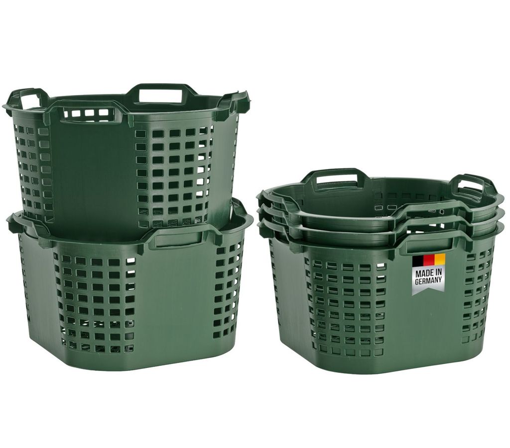 BURI 5x paniers de récolte Panier de jardin 50L  Germany Image du produit 