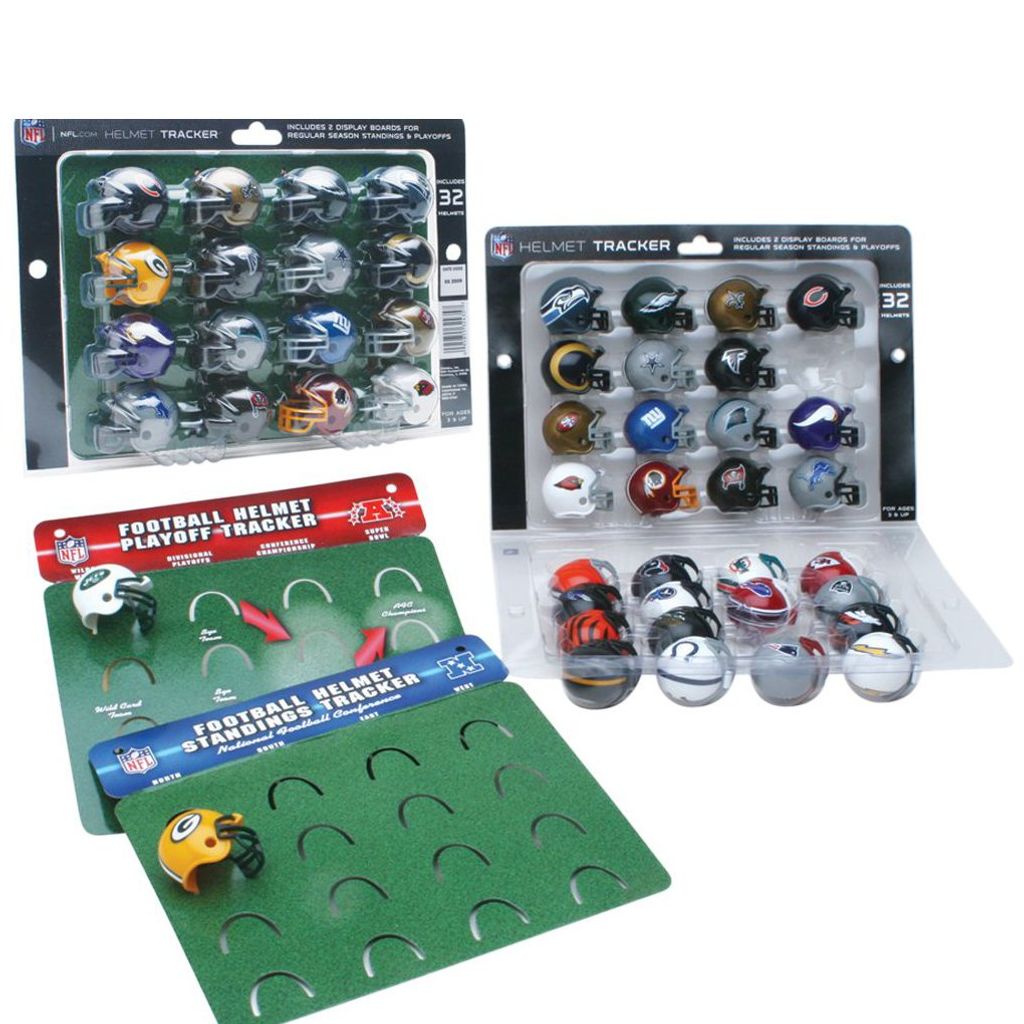 Riddell NFL 32-Teams Micro Replica Football Helmet Tracker