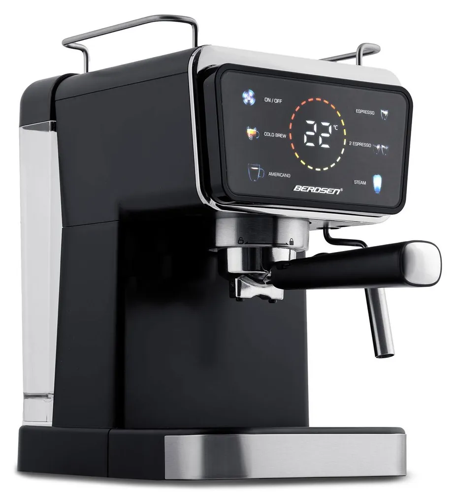 Machine à café expresso manuelle 20 bars Berdsen BD-771 coloris noir