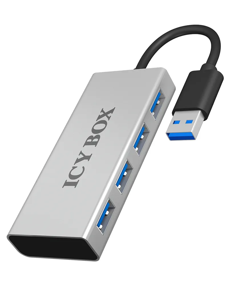 Plus de Ports USB avec le Hub 3.0 RaidSonic IB-AC6104 Rapide et Stable