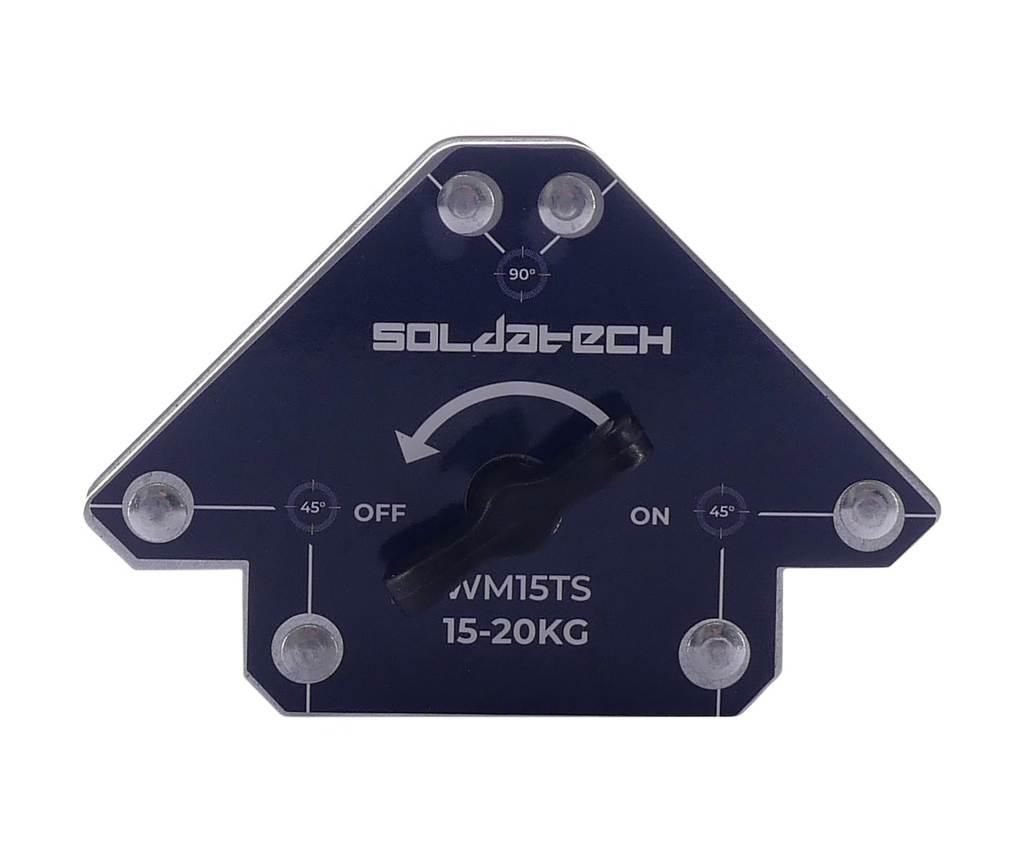 Schaltbarer Pfeil-Schweißmagnet 15-20 kg Produktbild 
