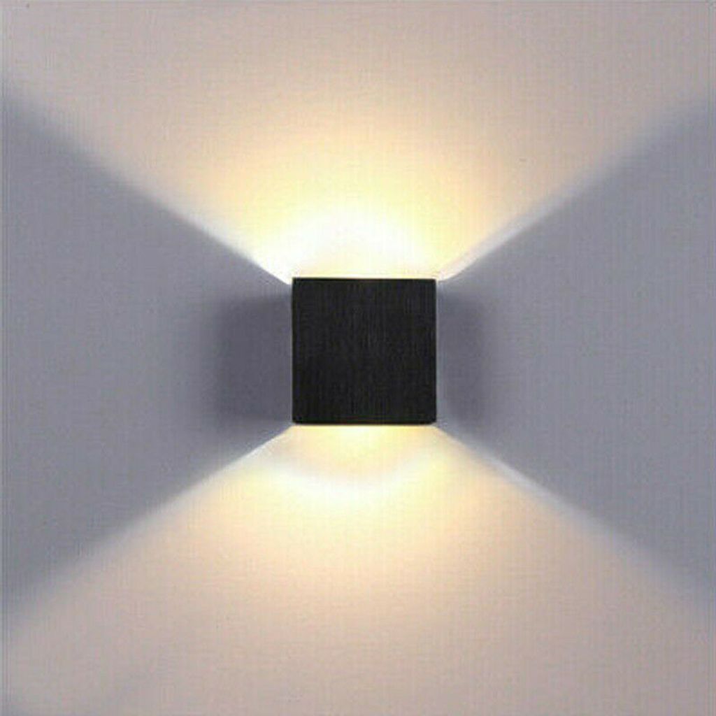 6W Modern Led Wandlampe Wandleuchte up down Flurlampe Wand Strahler Bett Lampen