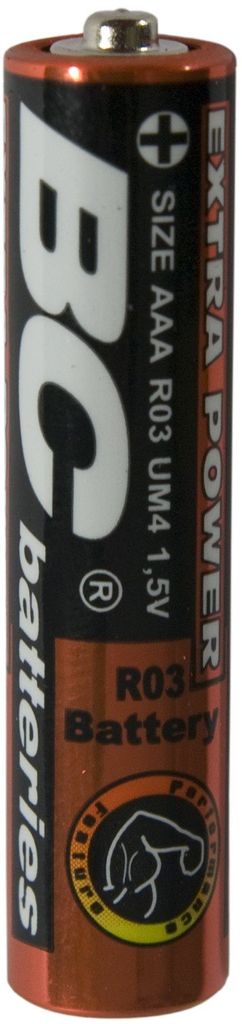 Zink-Kohle-Batterie GP SUPERCELL R03, AAA, 2 Stk. Produktbild 