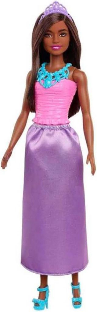 Poupée BARBIE PRINCESS, robe violette, HGR02, Mattel Image du produit 