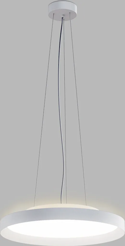 Lustre Suspension LED Circulaire MOON Design Moderne 2CCT Noir Ø 40cm - 5