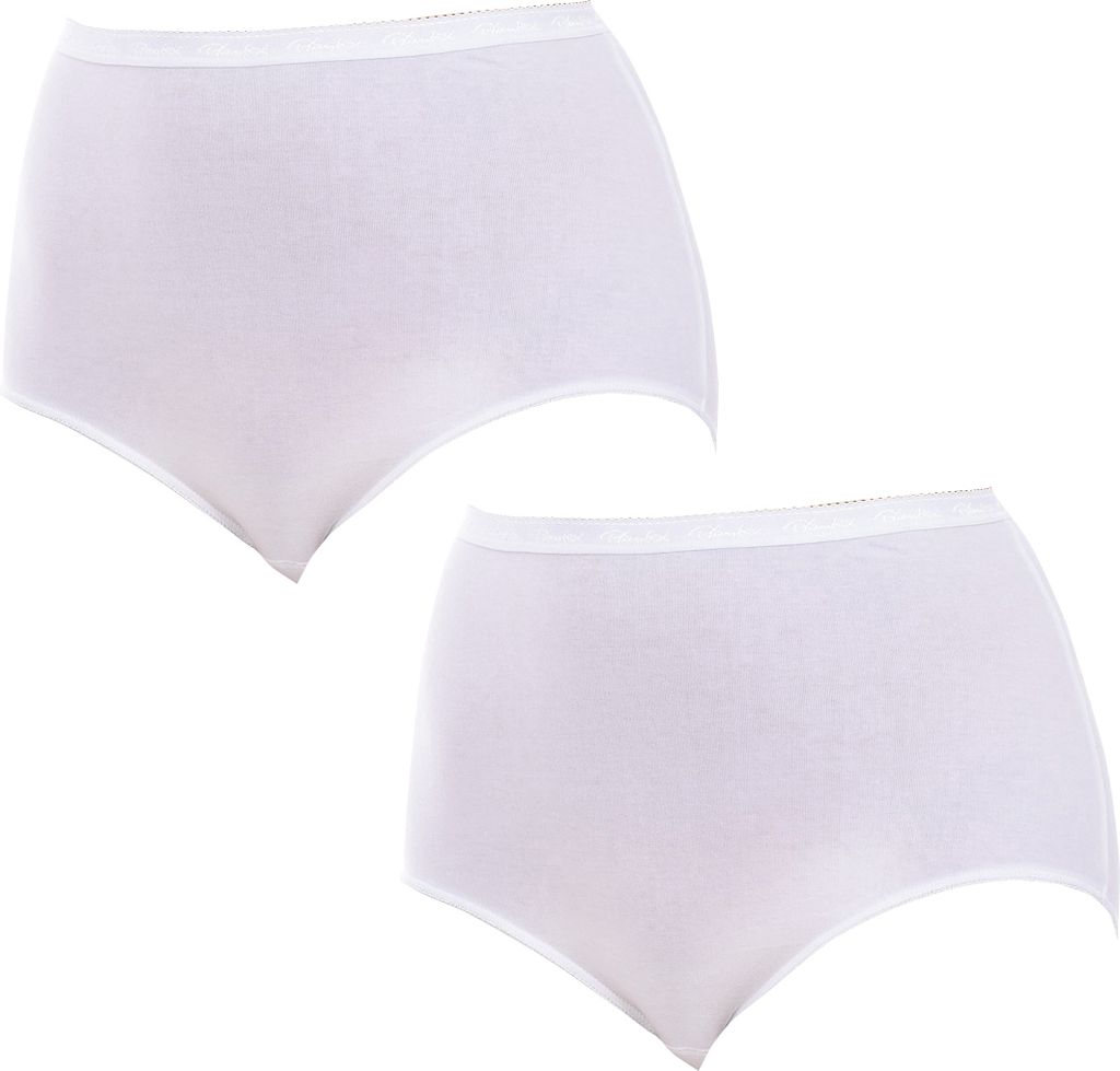 Playtex Pack-2 Organic Bio Maxi Compressor Panty P0AZL Damendesign, das Frauen formt und Komfort bietet