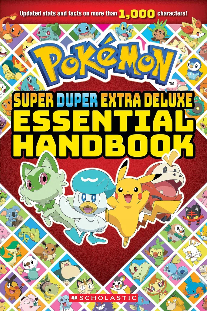 Guide Pokémon Super Duper Extra Deluxe Essential Handbook avec 900 Pokémon