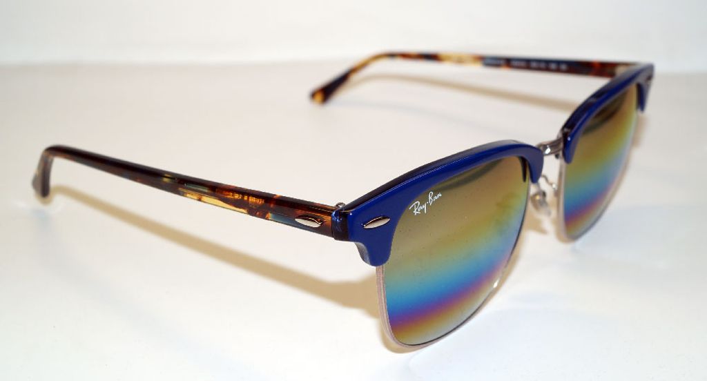 RAY BAN Sonnenbrille Sunglasses RB 3016 F 1223C4 Gr.55 Clubmaster