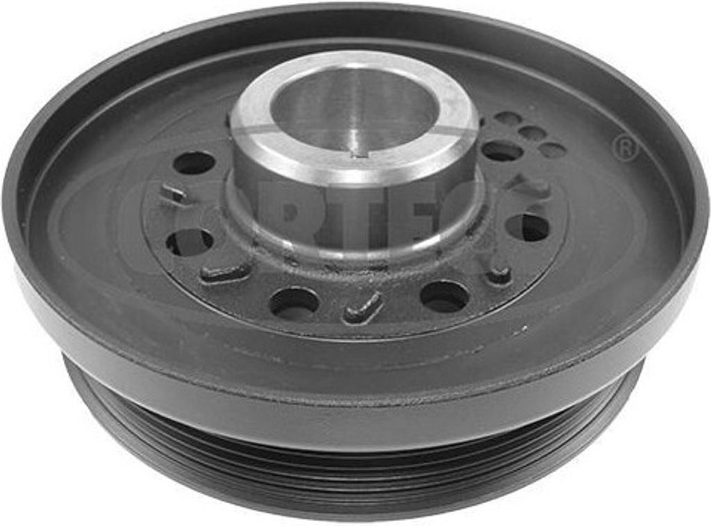 CORTECO 49434597 Riemenscheibe Kurbelwelle für HYUNDAI Tucson (TL, TLE) 172mm 5-Rippen