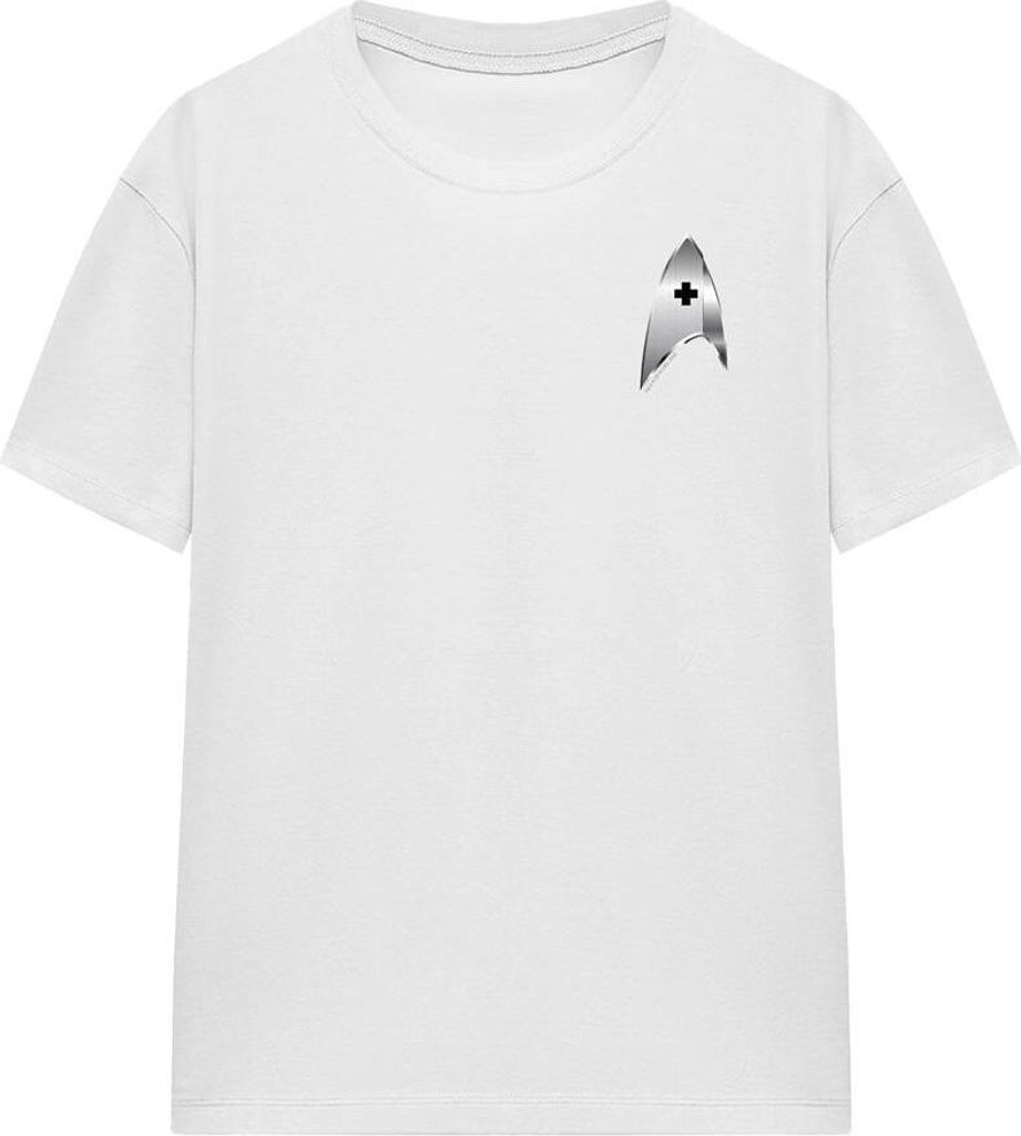 Star Trek: Discovery - "Medical" T-Shirt für Herren/Damen Uni TV16123 (S) (Weiß)
