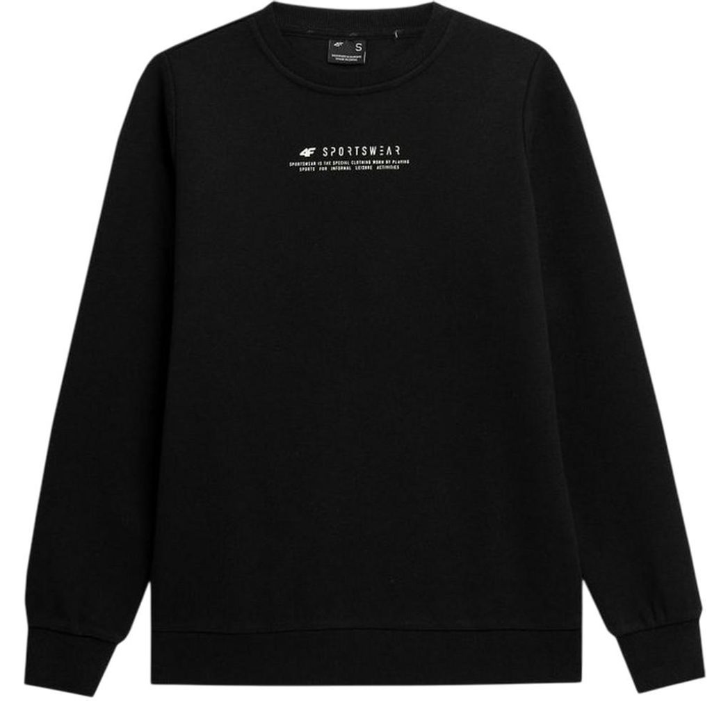 4F - Sweatshirt Zum Überziehen für Damen PP1530 (L) (Schwarz)