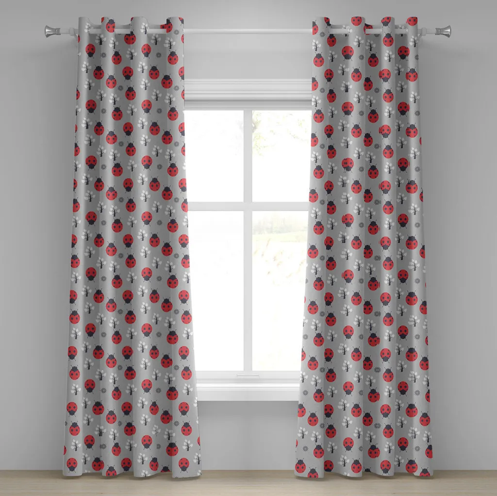 Tenda Coccinella ABAKUHAUS 280x245 cm | Tendaggi Decorativi Grigio Corallo