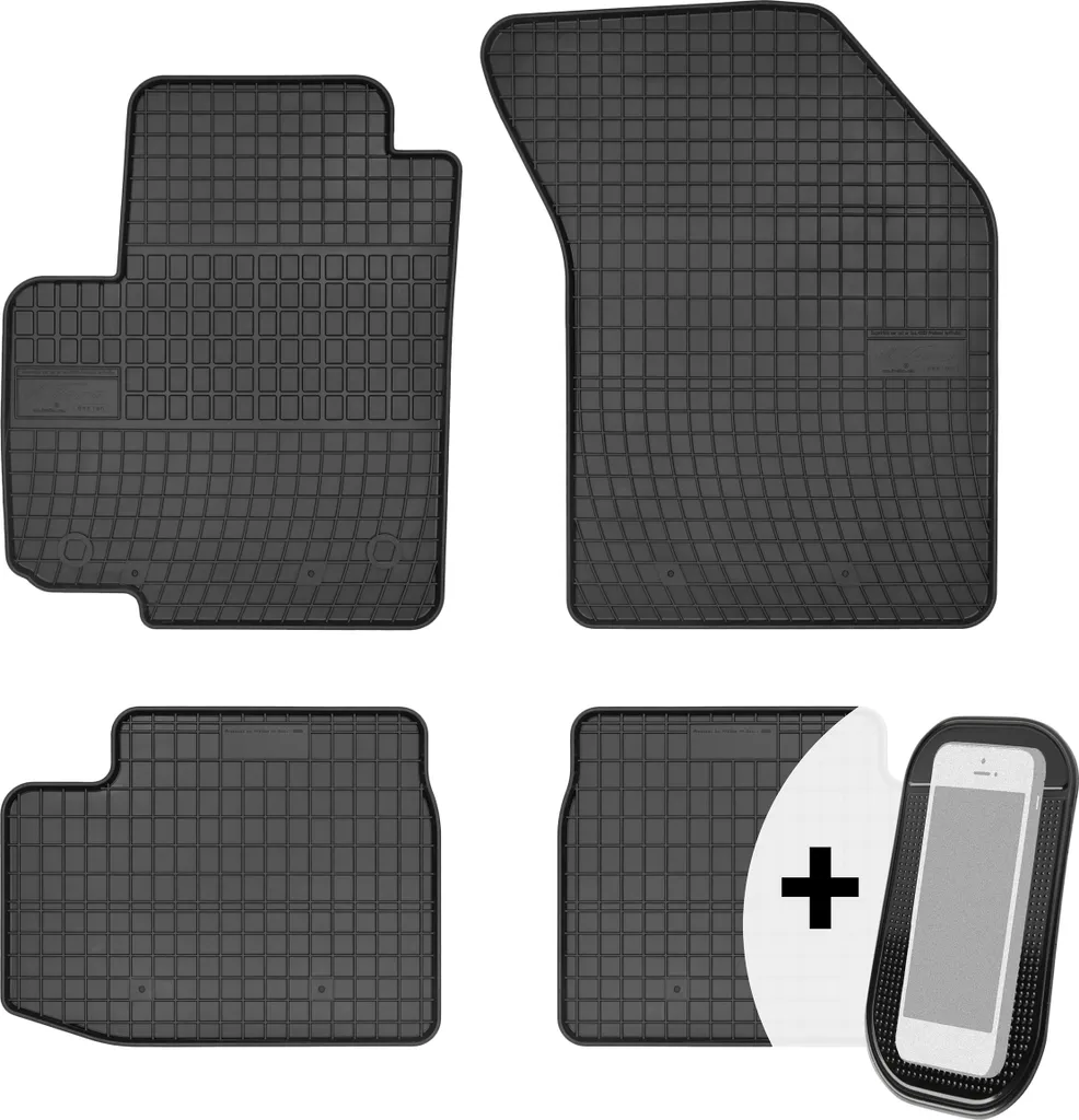 Set 4 Tappetini Auto Gomma su Misura per Fiat Sedici e Suzuki SX4 06-13