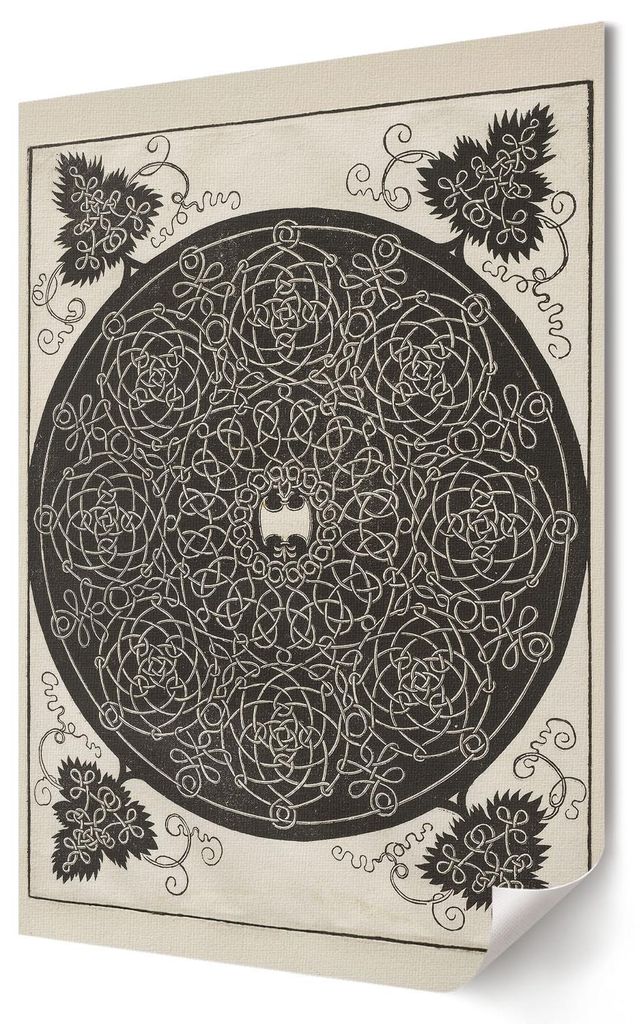Der fünfte Knoten- Kunstdruck A4 - Klassisch, historisch, religiös- Wandbild für Wohnzimmer Schlafzimmer & Flur, Modernes Poster Wanddeko, Unger...